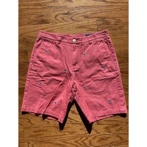 Vineyard Vines Pink Shorts with Whales Size 33‎